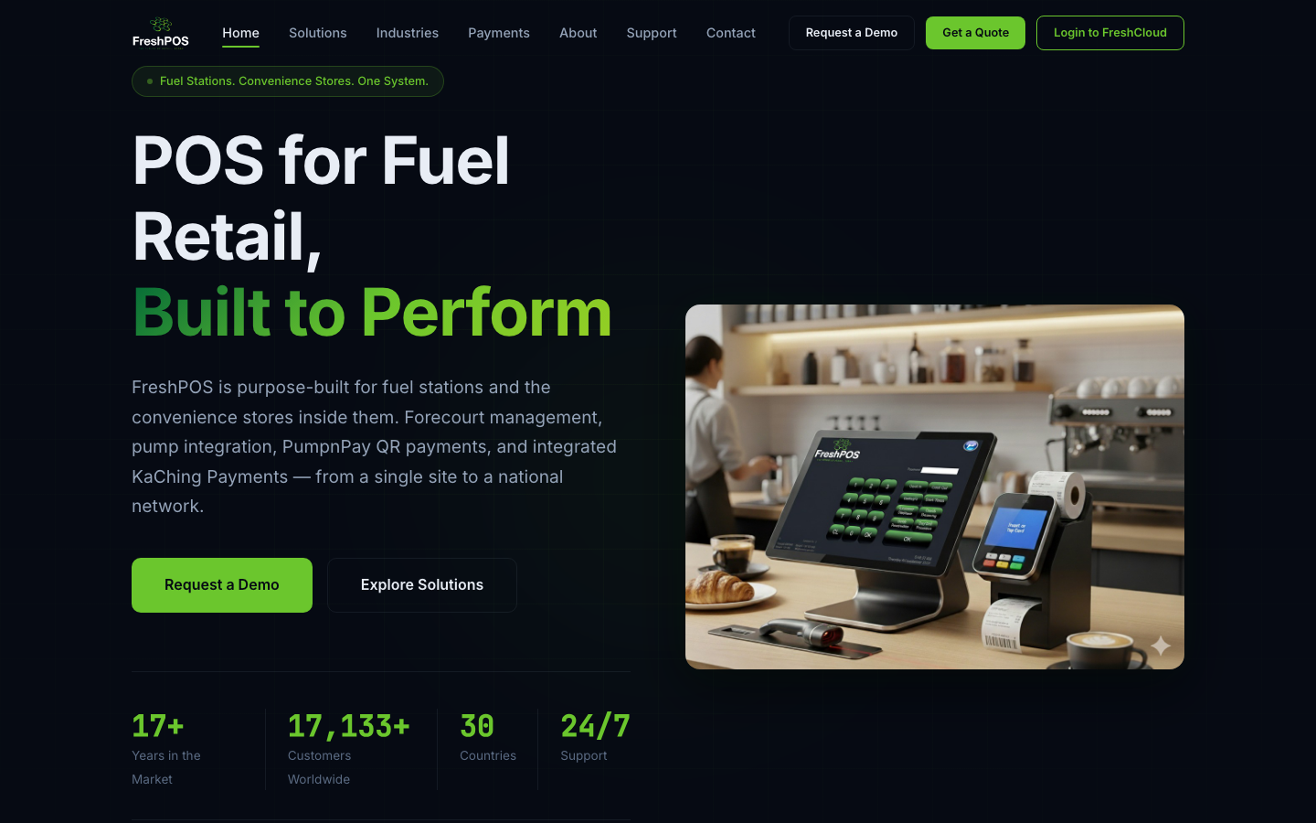 FreshPOS project preview